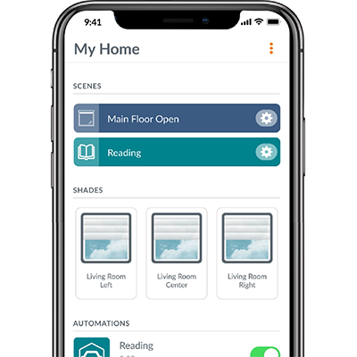 PowerView App - My Home